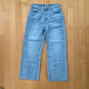 Princess Polly harrow denim jeans straight leg high waisted